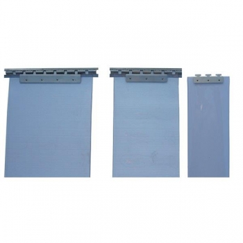 Colgadores acero inoxidable para cortinas de lama 300 mm